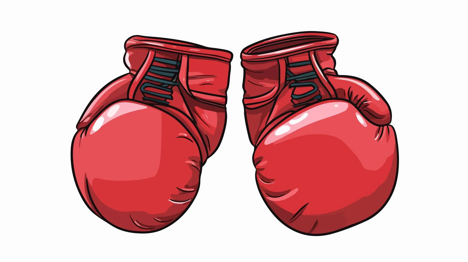 Boxing Gloves Sign Vector Illustration — free download from Dotvec