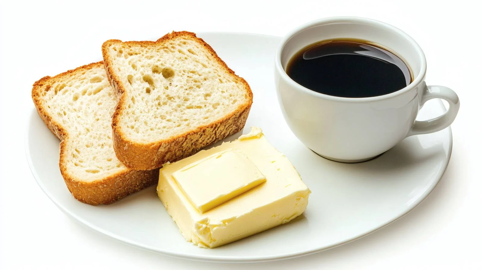 Morning Breakfast Delights on White Background — free download from Dotvec