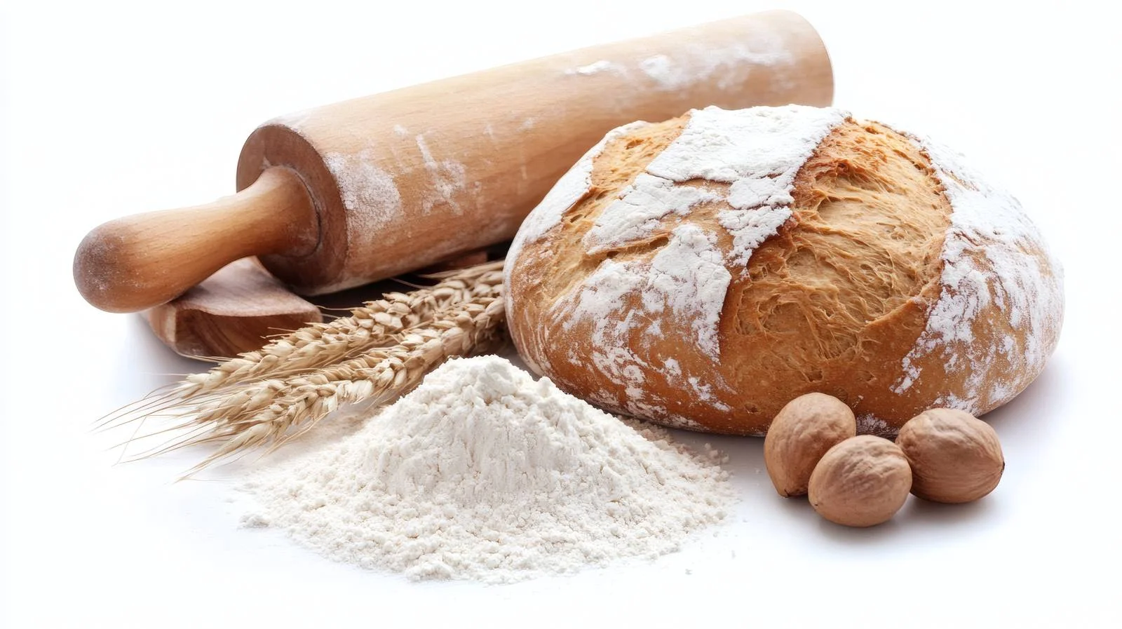 Kitchen Baking Essentials on White Background — free download from Dotvec