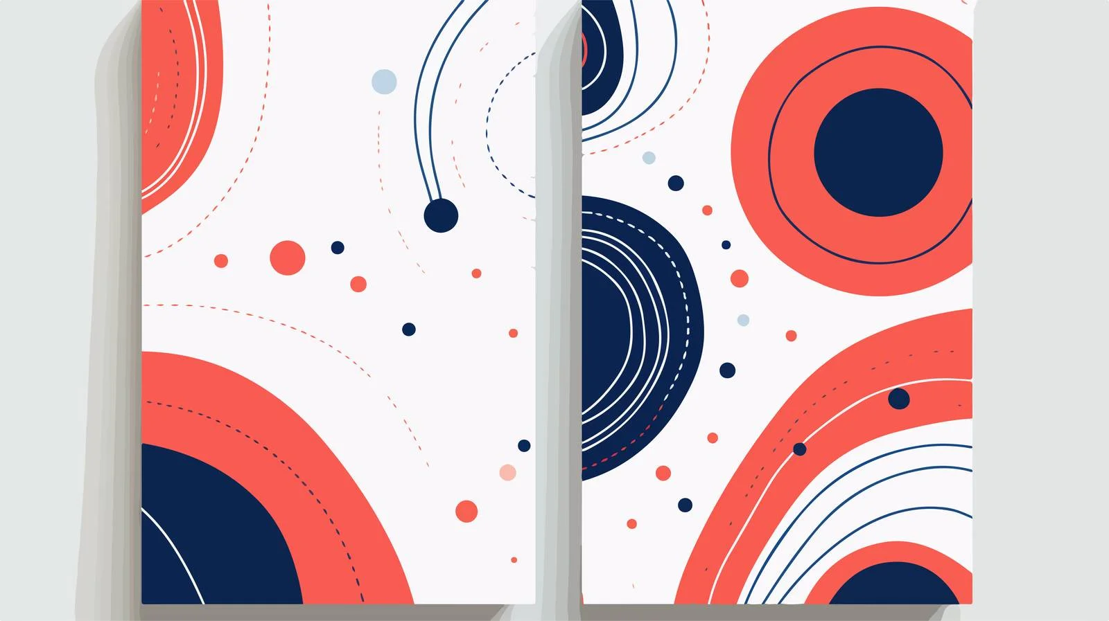 Abstract Doodle Brochure Template — free download from Dotvec