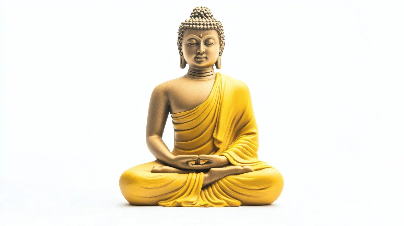 Serene Buddha Meditating in Himalayas — free download from Dotvec
