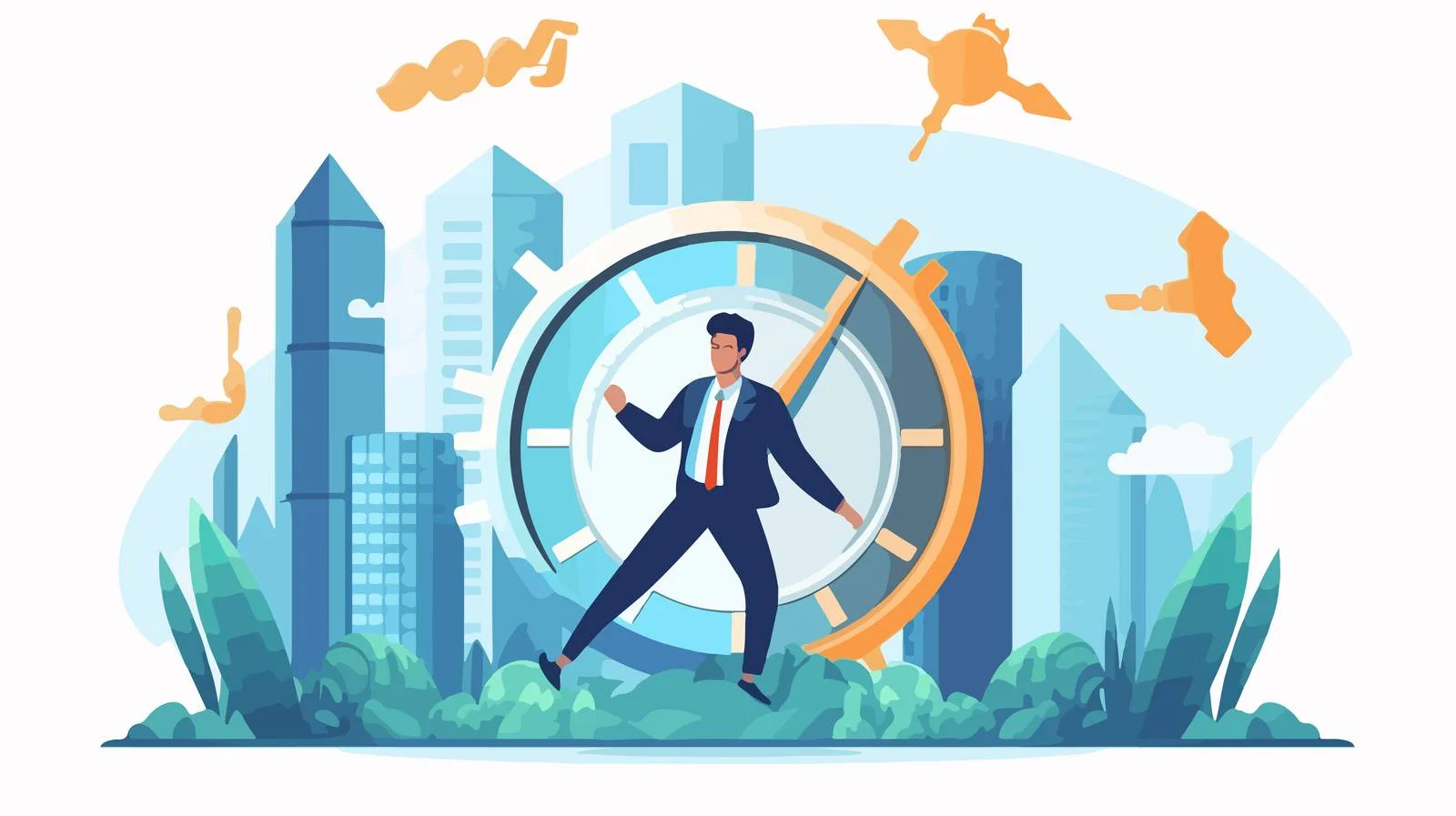 Business Goals Arrow Success Concept Image — free download from Dotvec