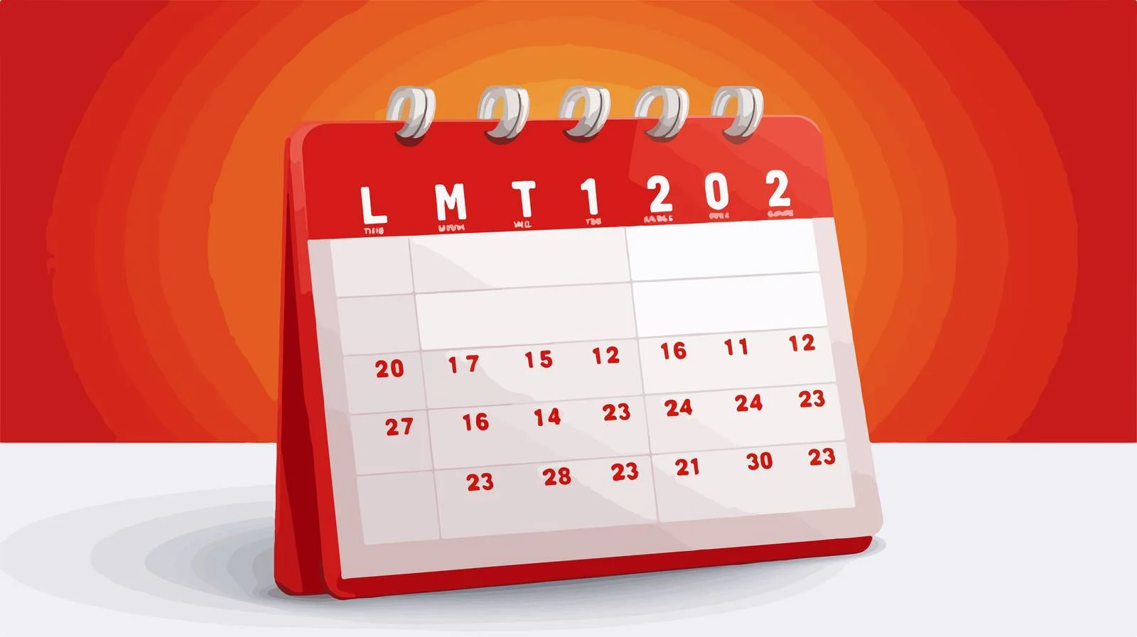 Red Appointment Calendar Icon — free download from Dotvec