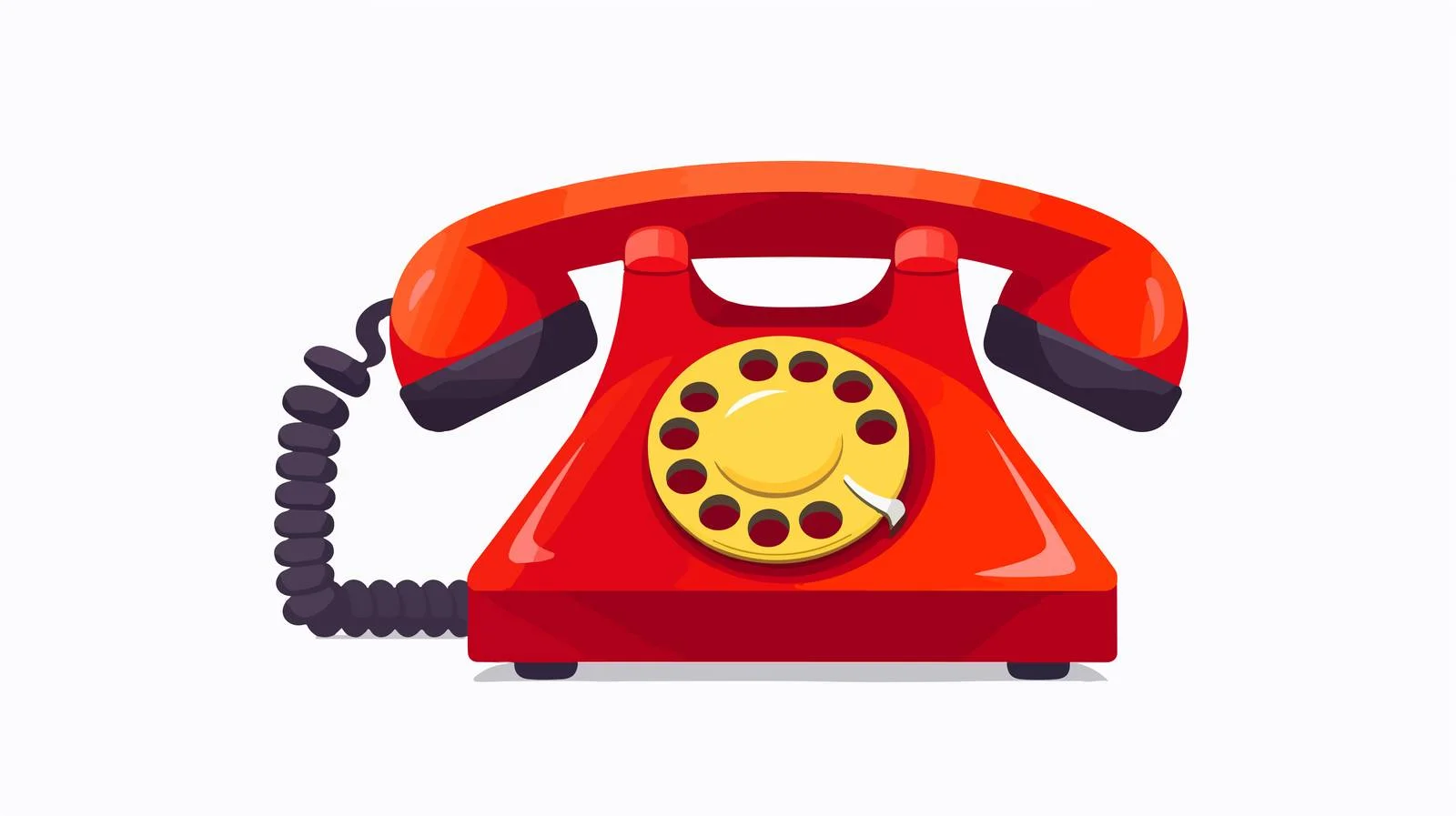 Flat Noisy Phone Call Icon Vector — free download from Dotvec