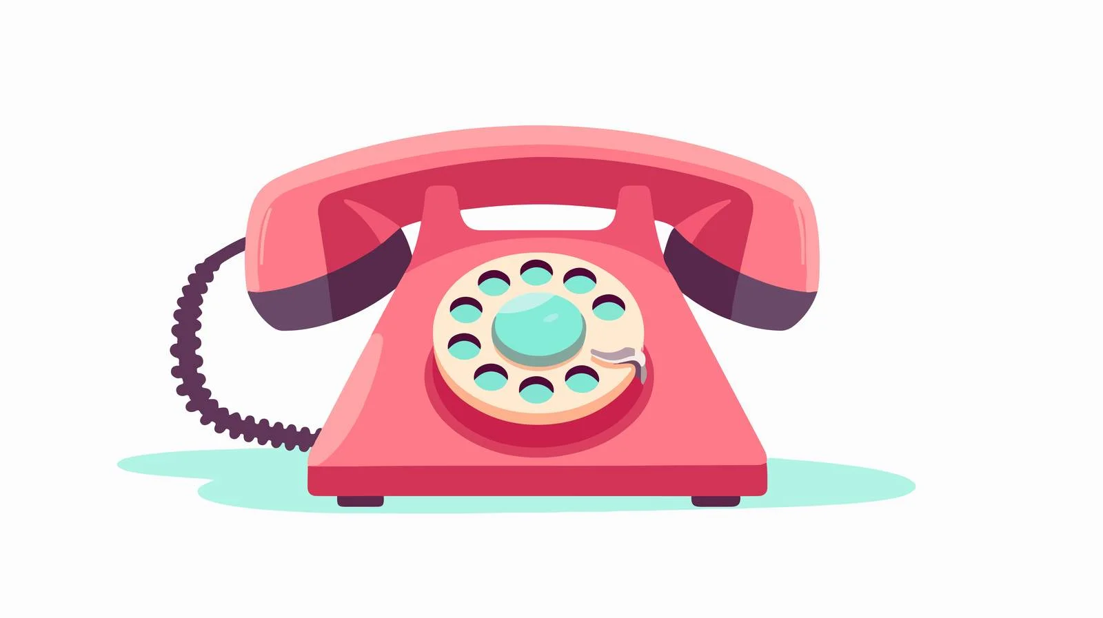 Phone Call Symbol Vector Illustration — free download from Dotvec