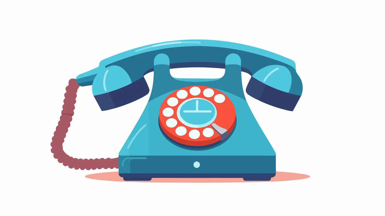 Flat Call Symbol Vector Icon — free download from Dotvec
