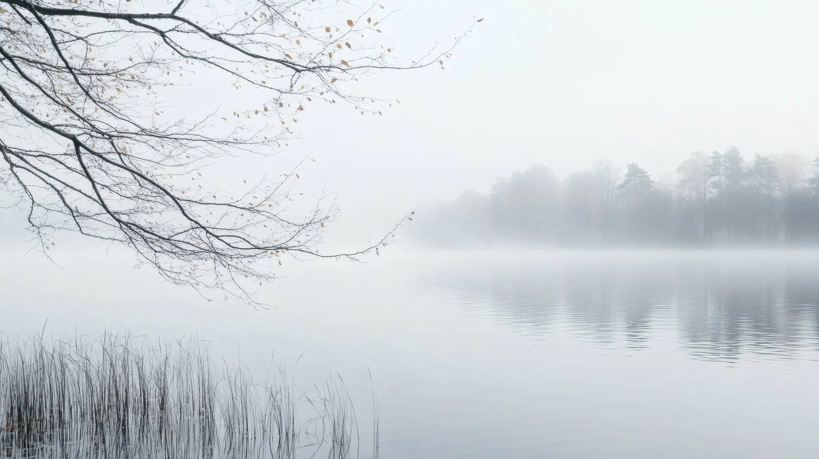 Tranquil Misty Morning Lake Reflections — free download from Dotvec
