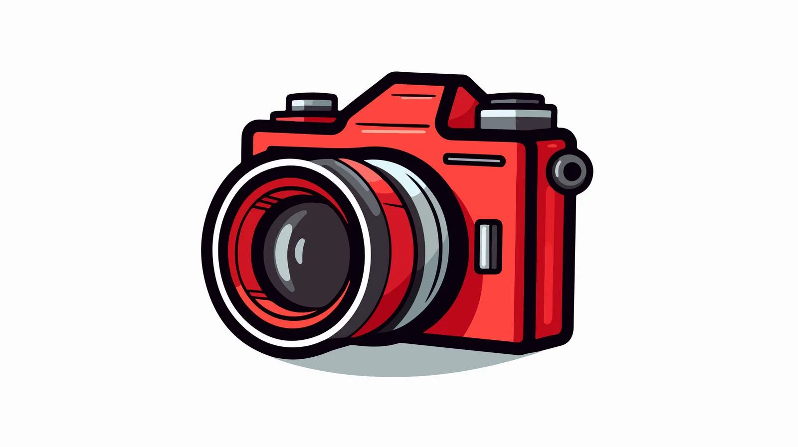 Camera Icon Isolated Vector Illustration — free download from Dotvec