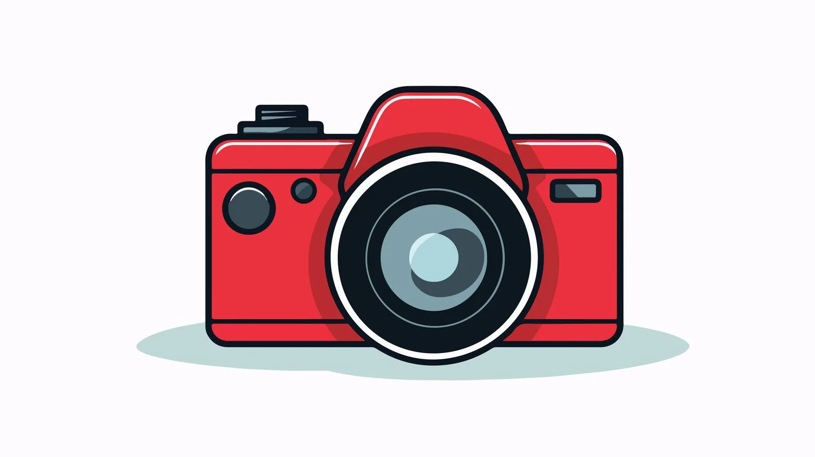 Camera Icon Isolated Vector Illustration — free download from Dotvec