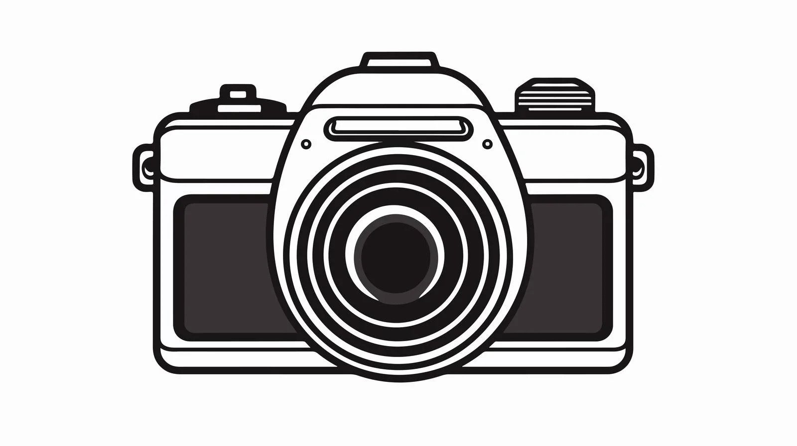 Camera Icon Isolated Vector Illustration — free download from Dotvec