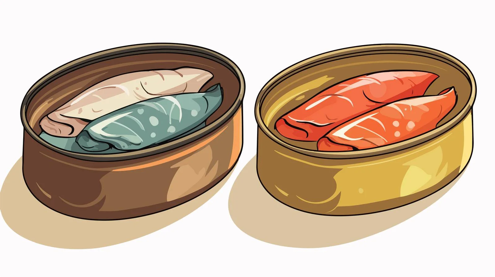 Delicious Canned Fish — free download from Dotvec