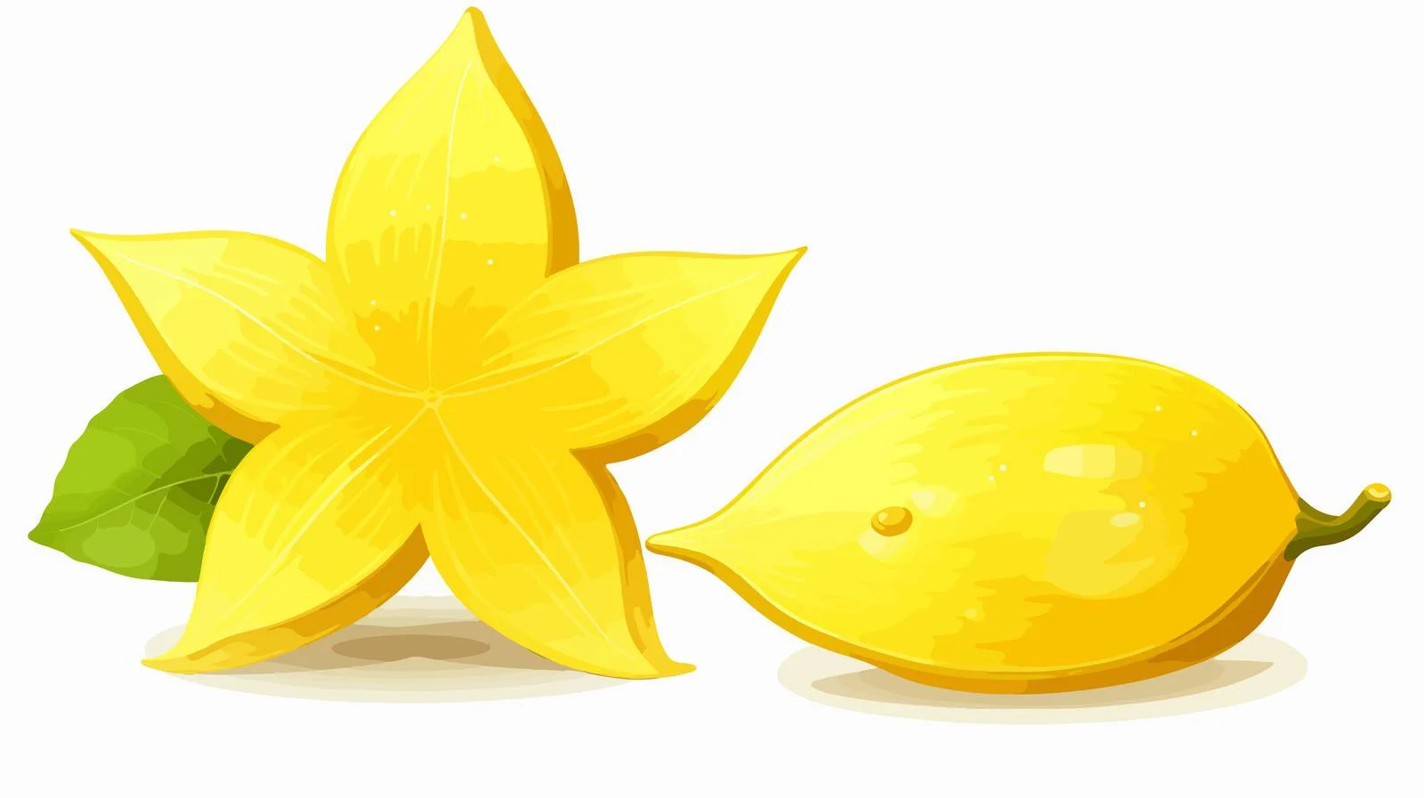 Star Fruit Vector Illustration — free download from Dotvec