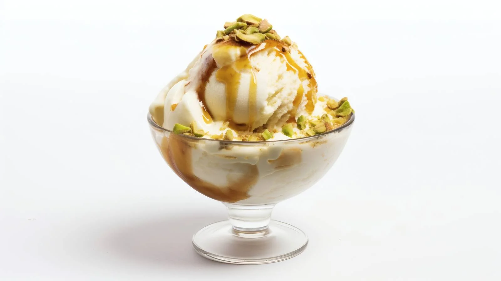 Delectable Caramel Sherbet, Pistachios, and Turkish Coffee — free download from Dotvec