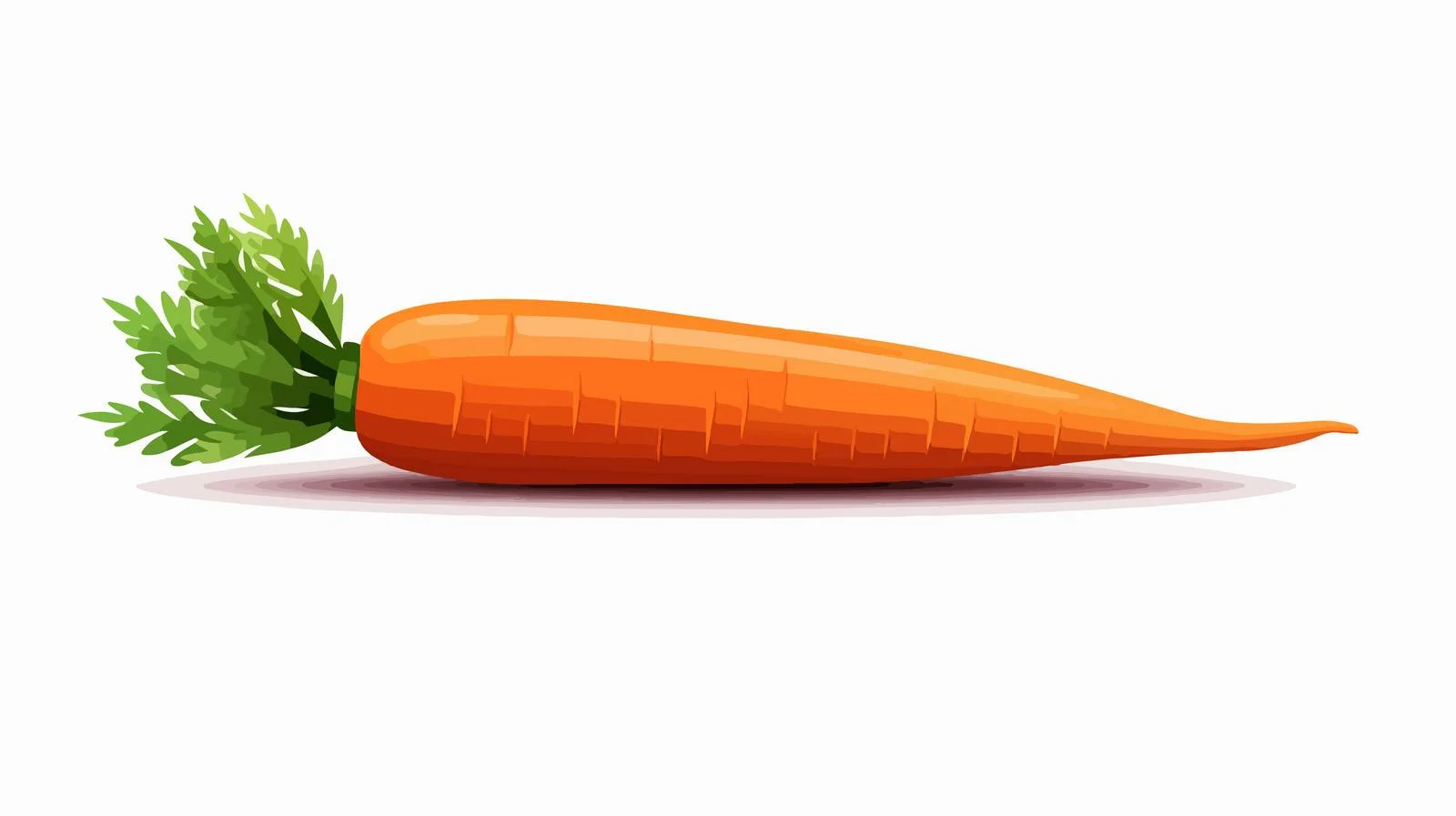 Orange Carrot Easter Bunny Design — free download from Dotvec