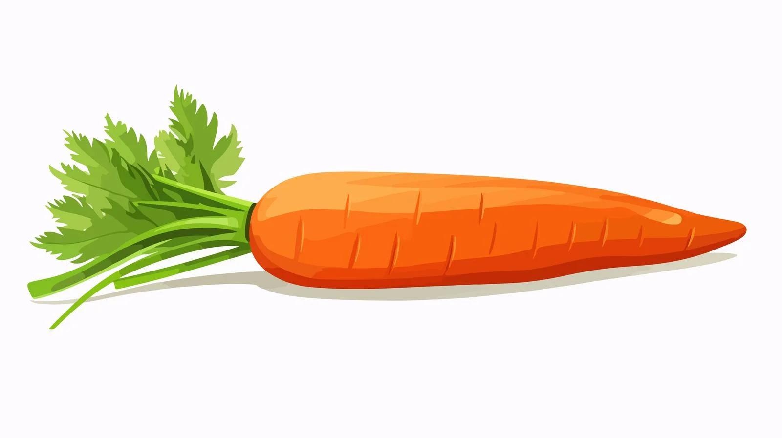 Orange Carrot Easter Bunny Food Design — free download from Dotvec