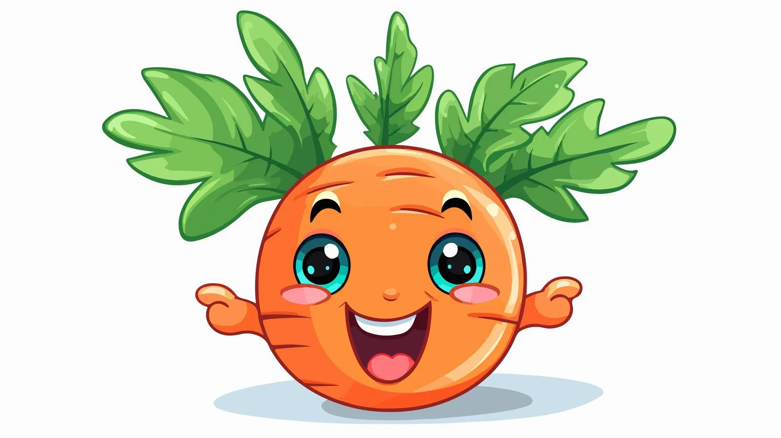 Vibrant Carrot Vegetable Vector Illustration — free download from Dotvec