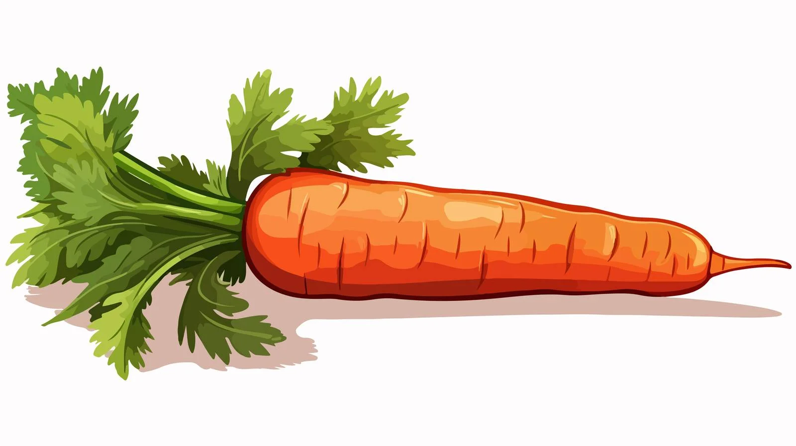 Vibrant Carrot Illustration — free download from Dotvec