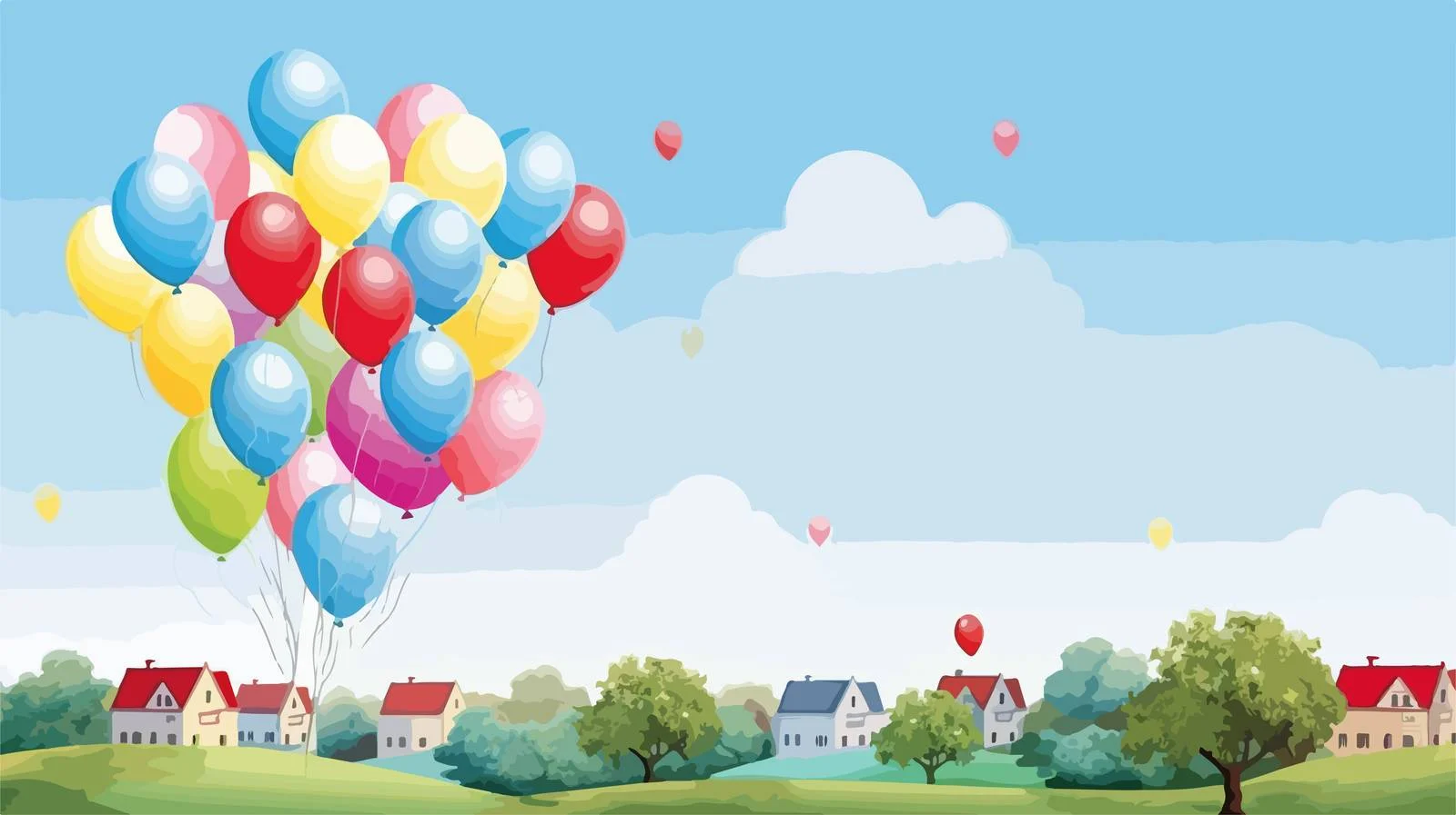 Cartoon Balloon Shapes for Decorative Use — free download from Dotvec
