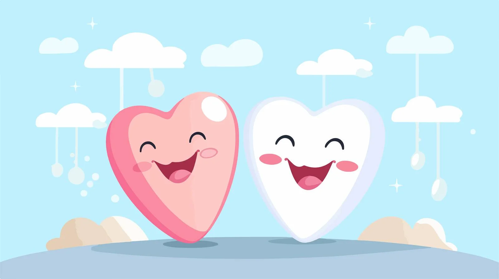 Dental Care Cartoon Illustration — free download from Dotvec