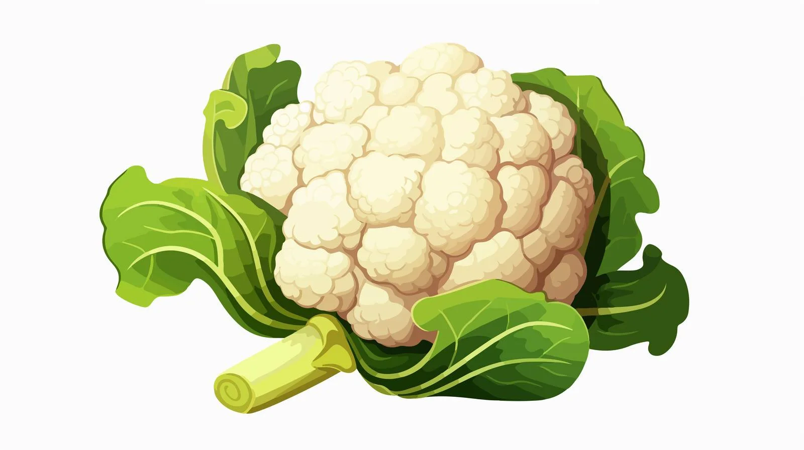 Cauliflower Cooking Vector Illustration — free download from Dotvec