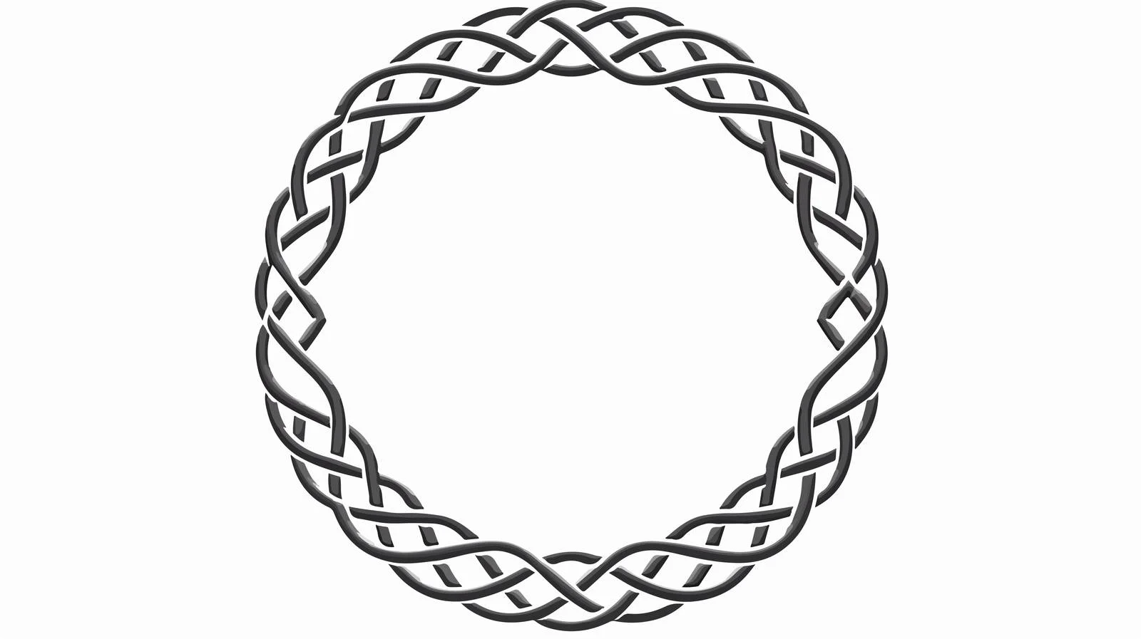 Celtic Circular Frame Ornament — free download from Dotvec