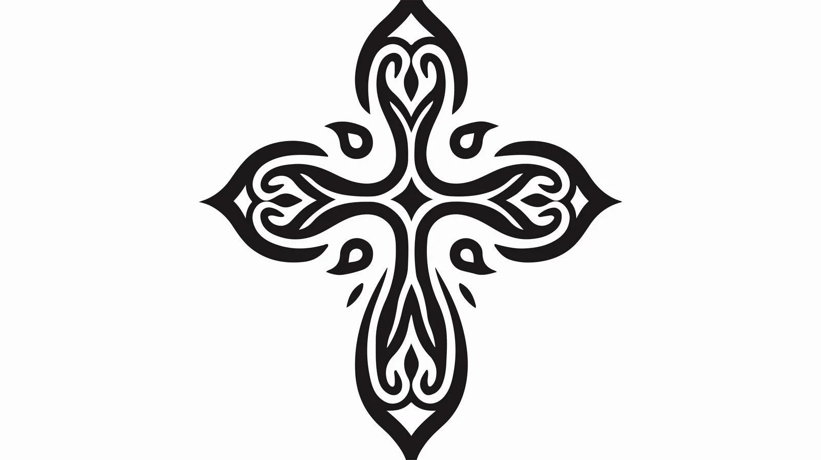 Celtic Cross National Ornament — free download from Dotvec