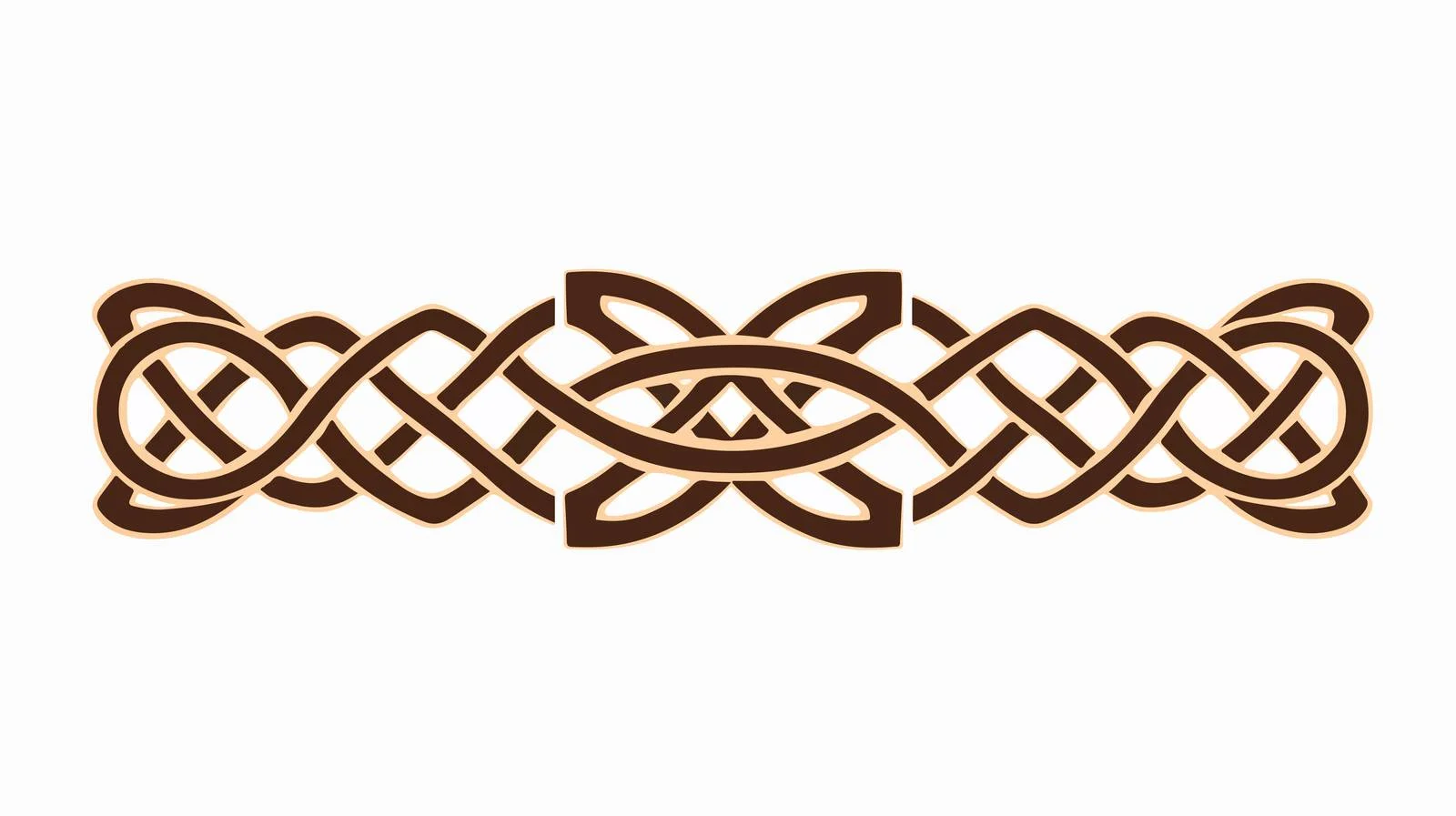 Celtic National Ornament Ribbon — free download from Dotvec