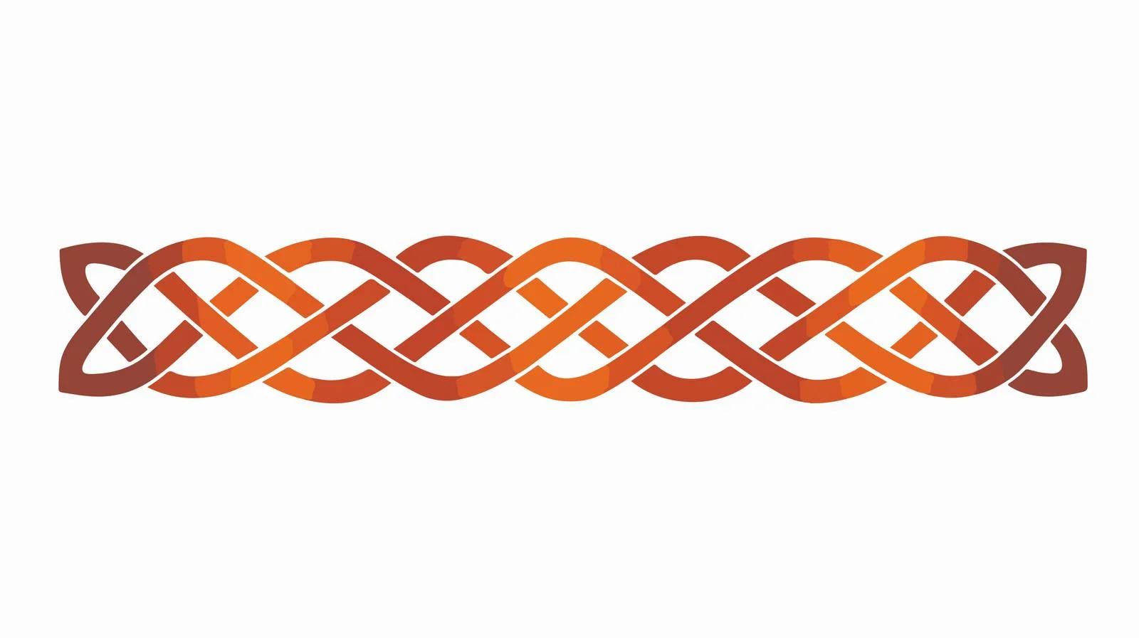 Celtic Ornament Ribbon Isolated Design — free download from Dotvec