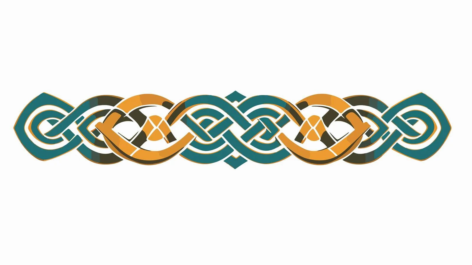 Celtic Ribbon Ornament Isolated — free download from Dotvec