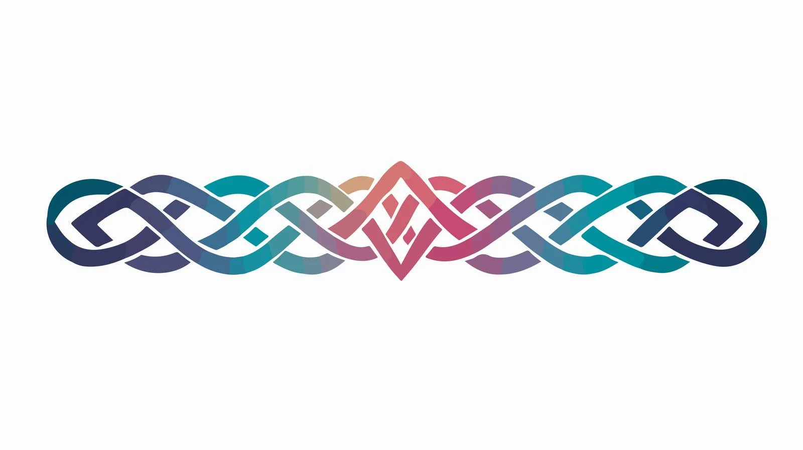 Celtic Ornament Ribbon Isolated Design — free download from Dotvec