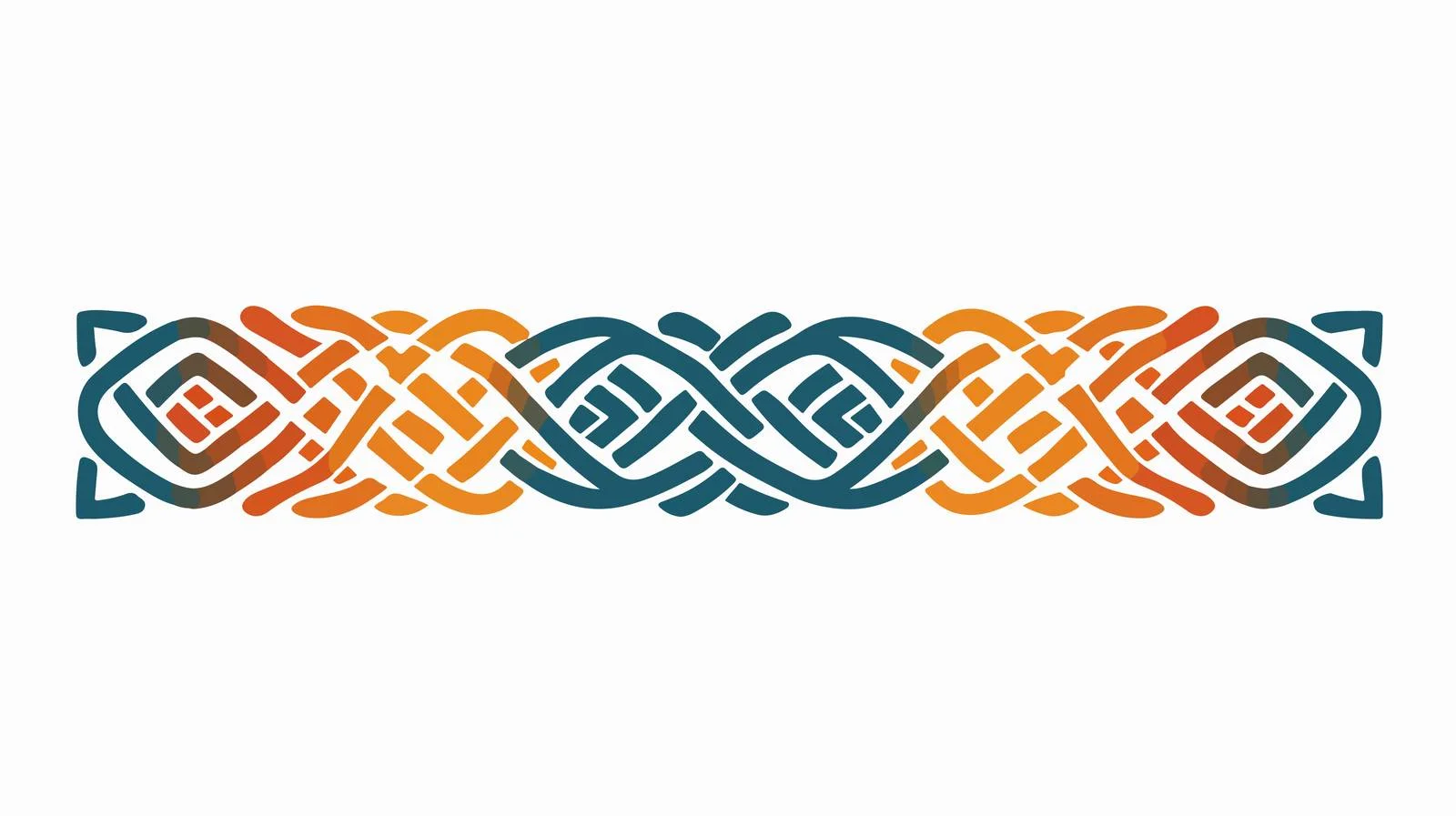 Celtic National Ornament Ribbon Design — free download from Dotvec