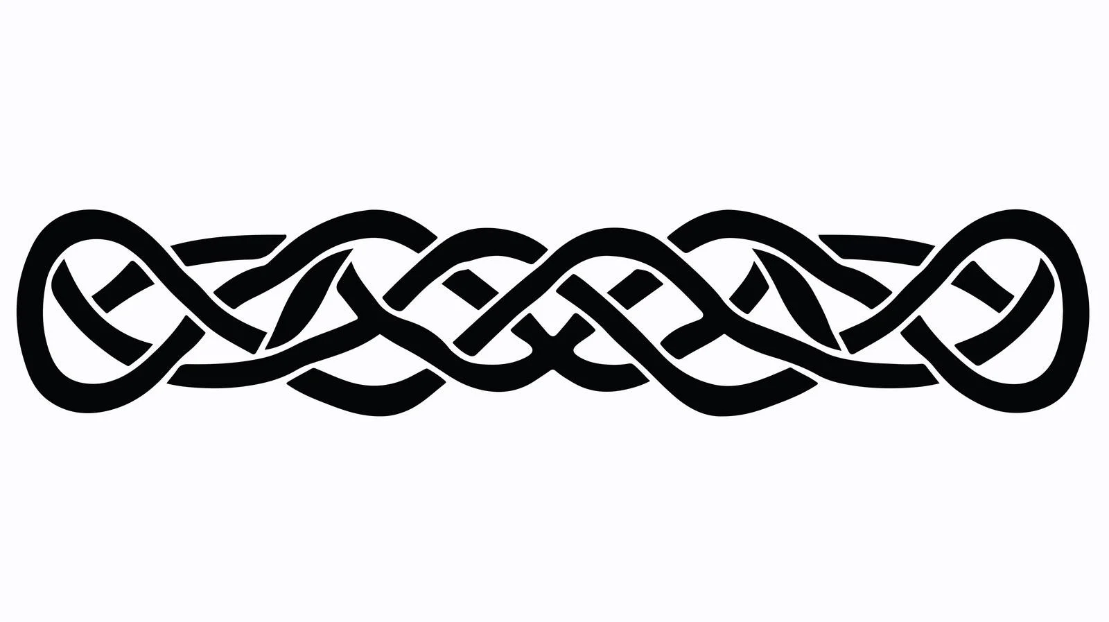 Celtic Ornamental Interlaced Tapestry — free download from Dotvec