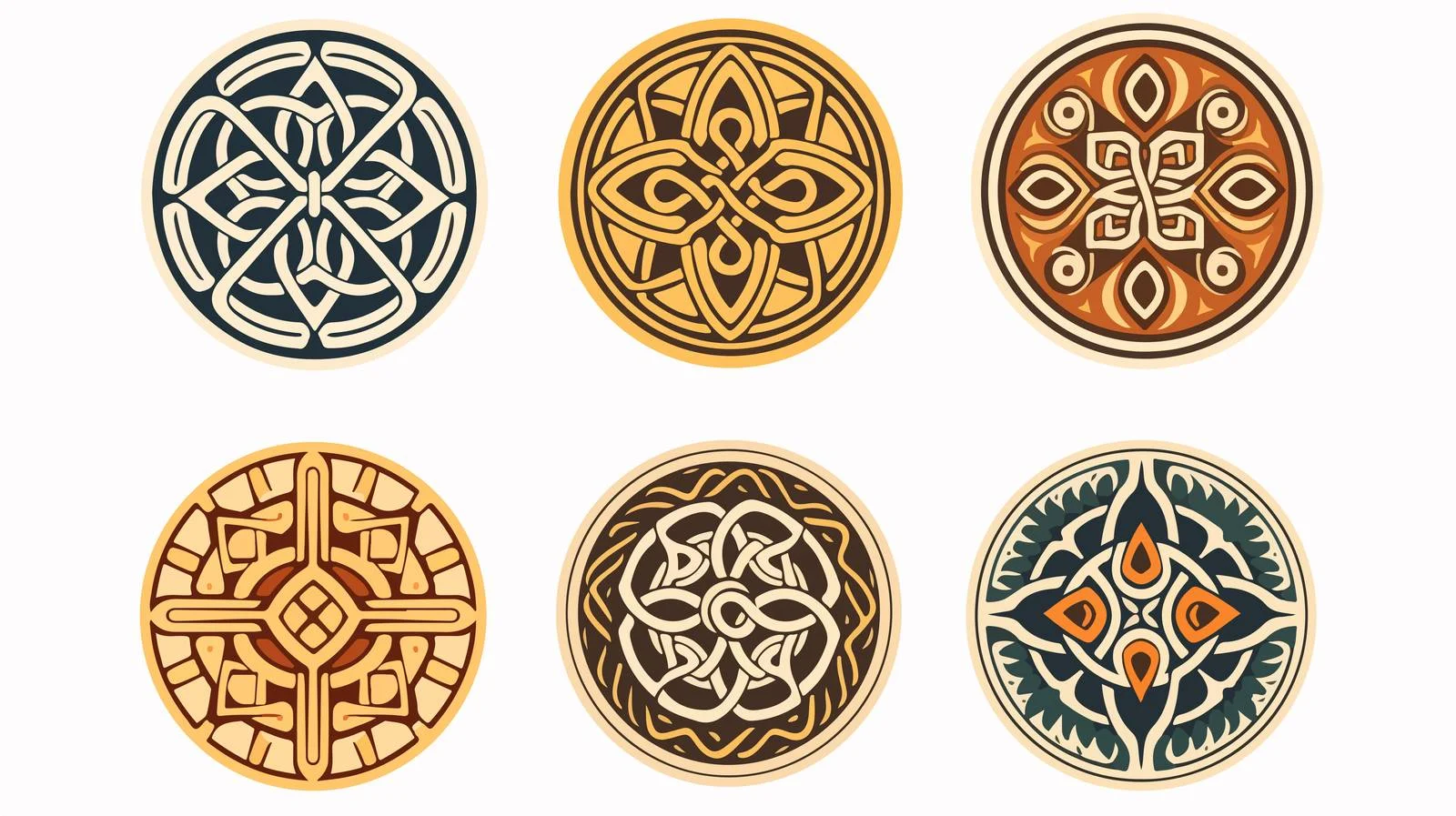 Celtic Ornaments Vector Illustration — free download from Dotvec