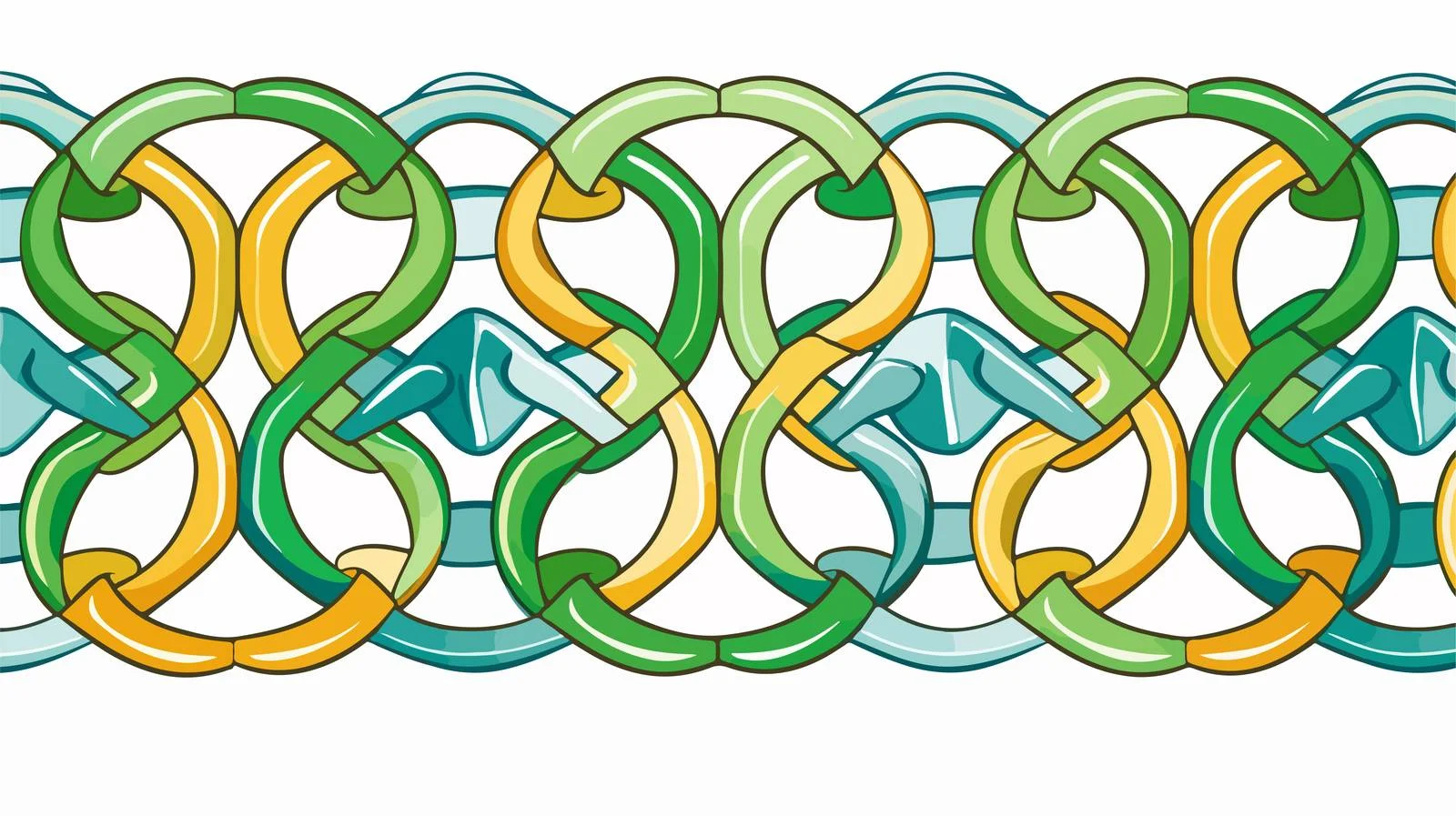 Celtic Seamless Ornament Illustration — free download from Dotvec