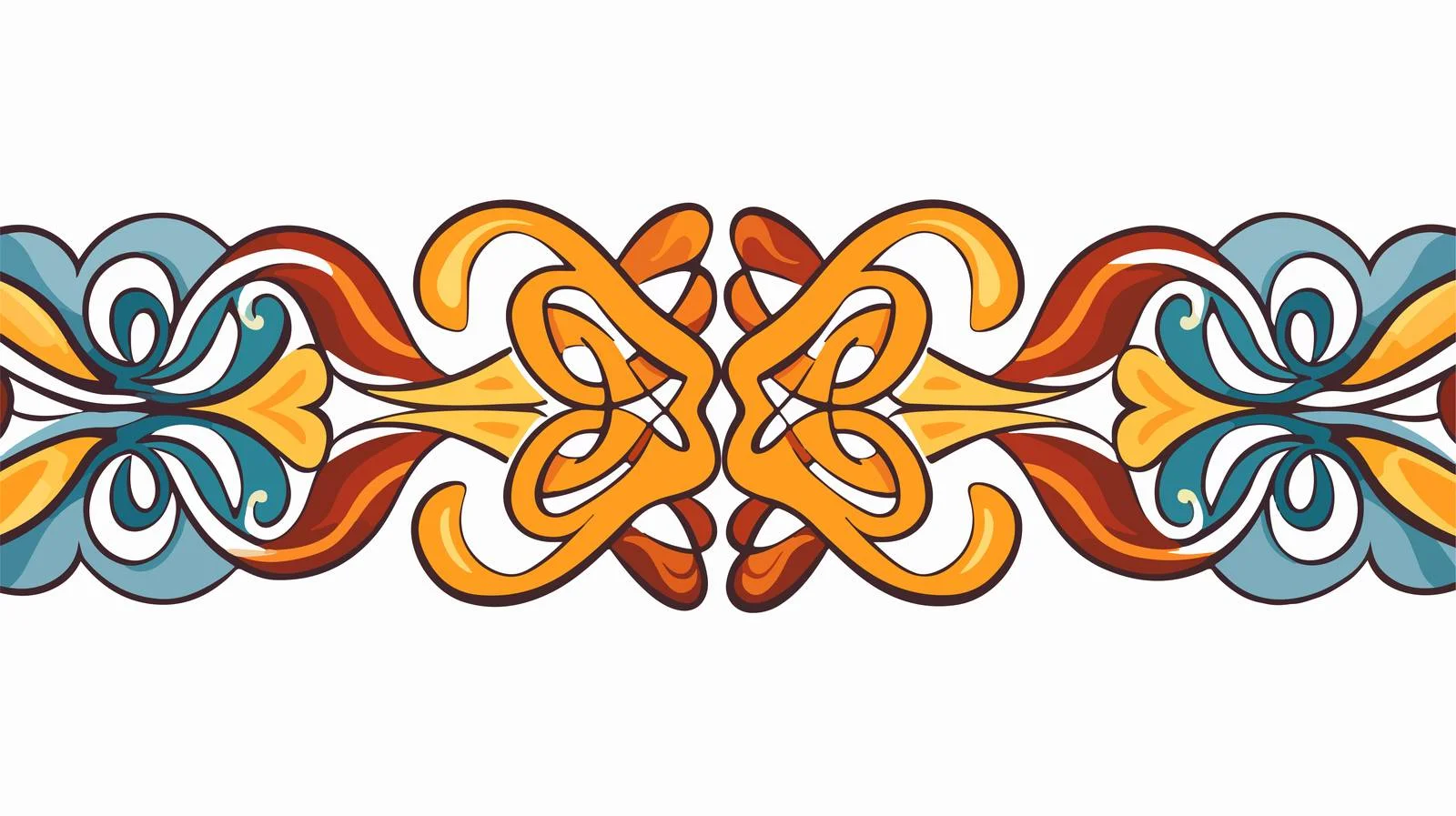 Celtic National Ornament Seamless Pattern — free download from Dotvec