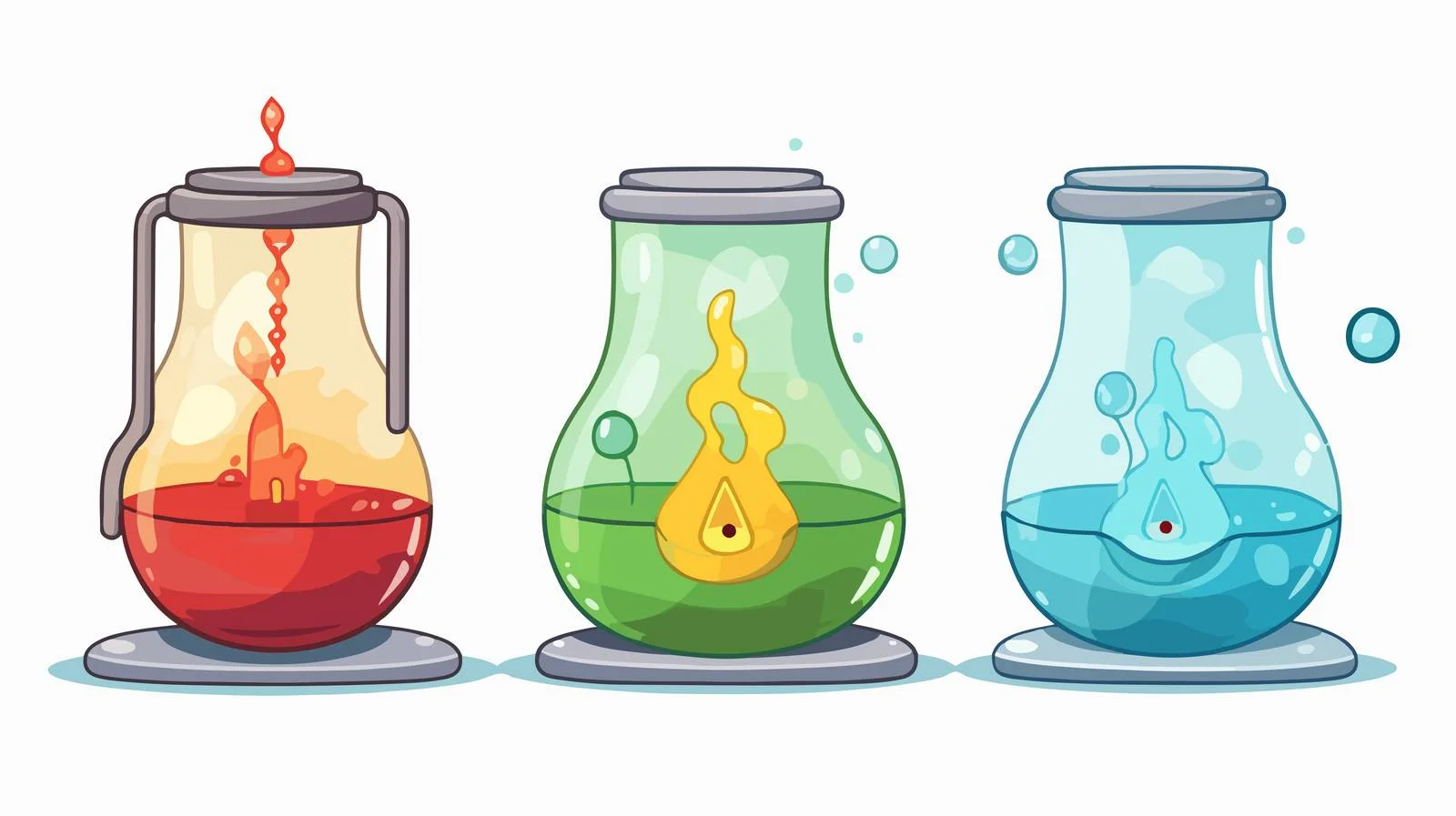 Changing State of Matter Demonstration — free download from Dotvec