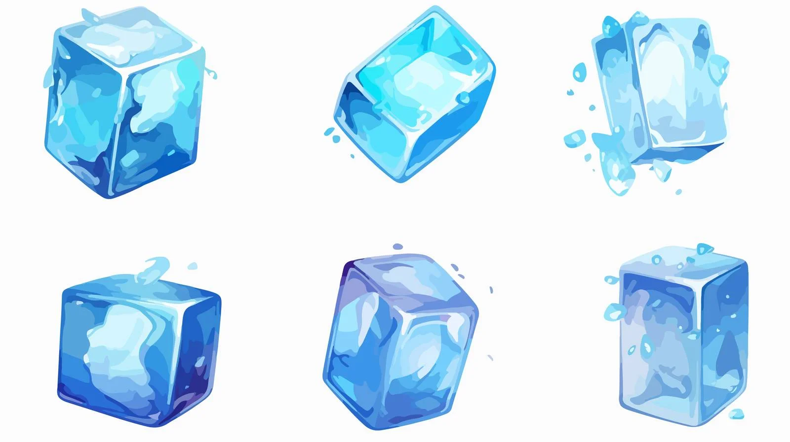 Ice Cubes Changing State Experiment — free download from Dotvec