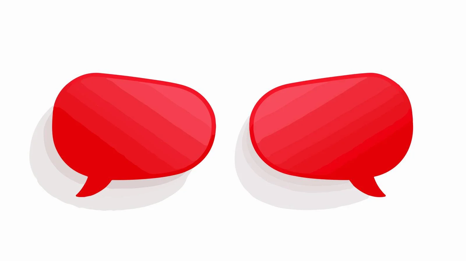 Simple Speech Bubble Icon — free download from Dotvec