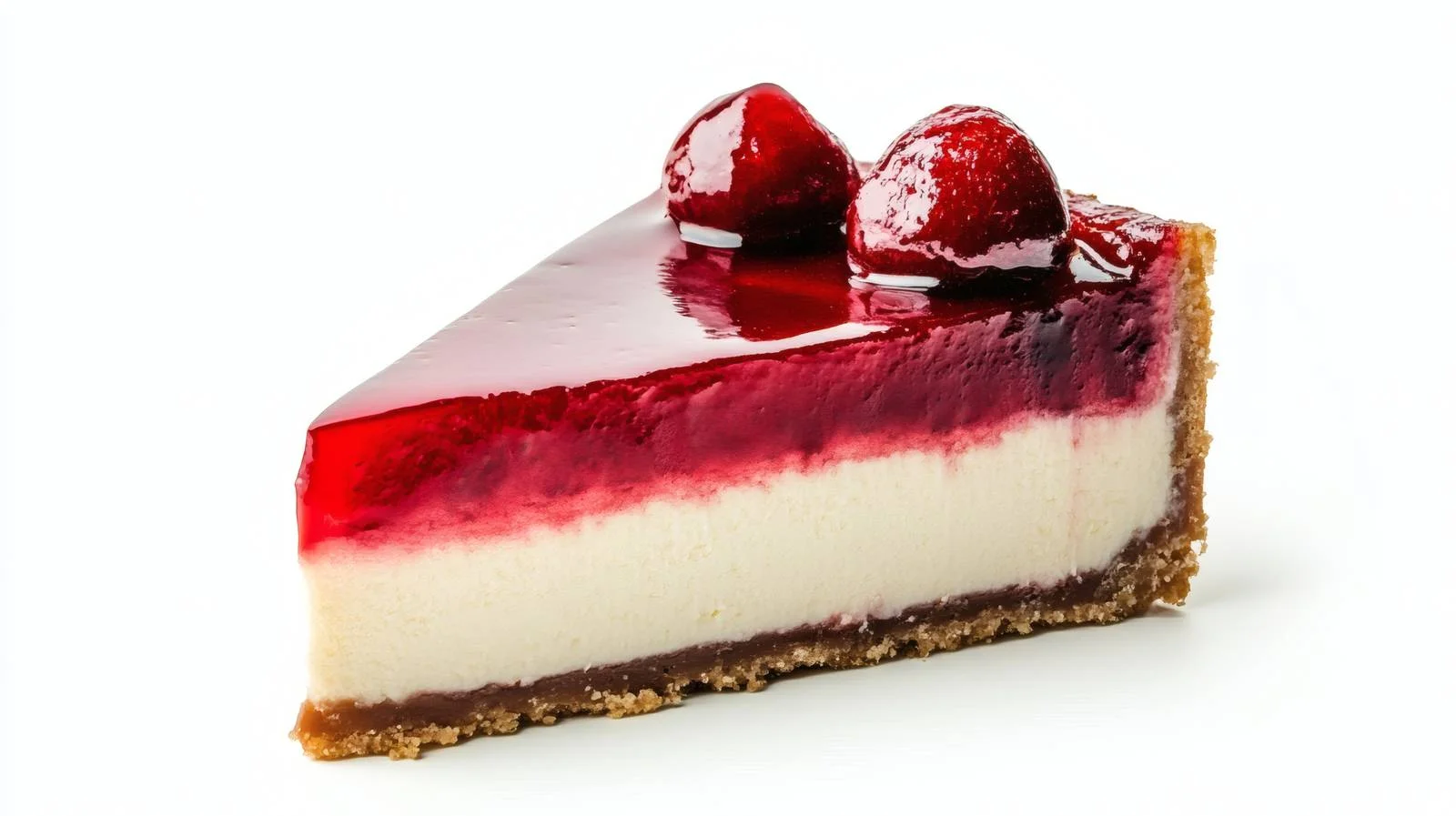 Classic New York Cheesecake on White Background — free download from Dotvec