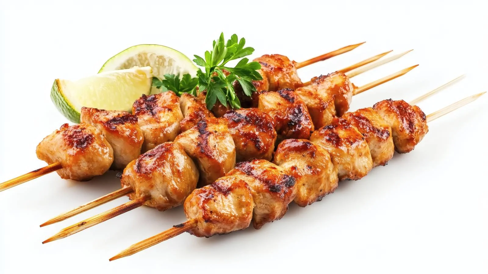 Succulent Grilled Chicken Satay Skewers — free download from Dotvec