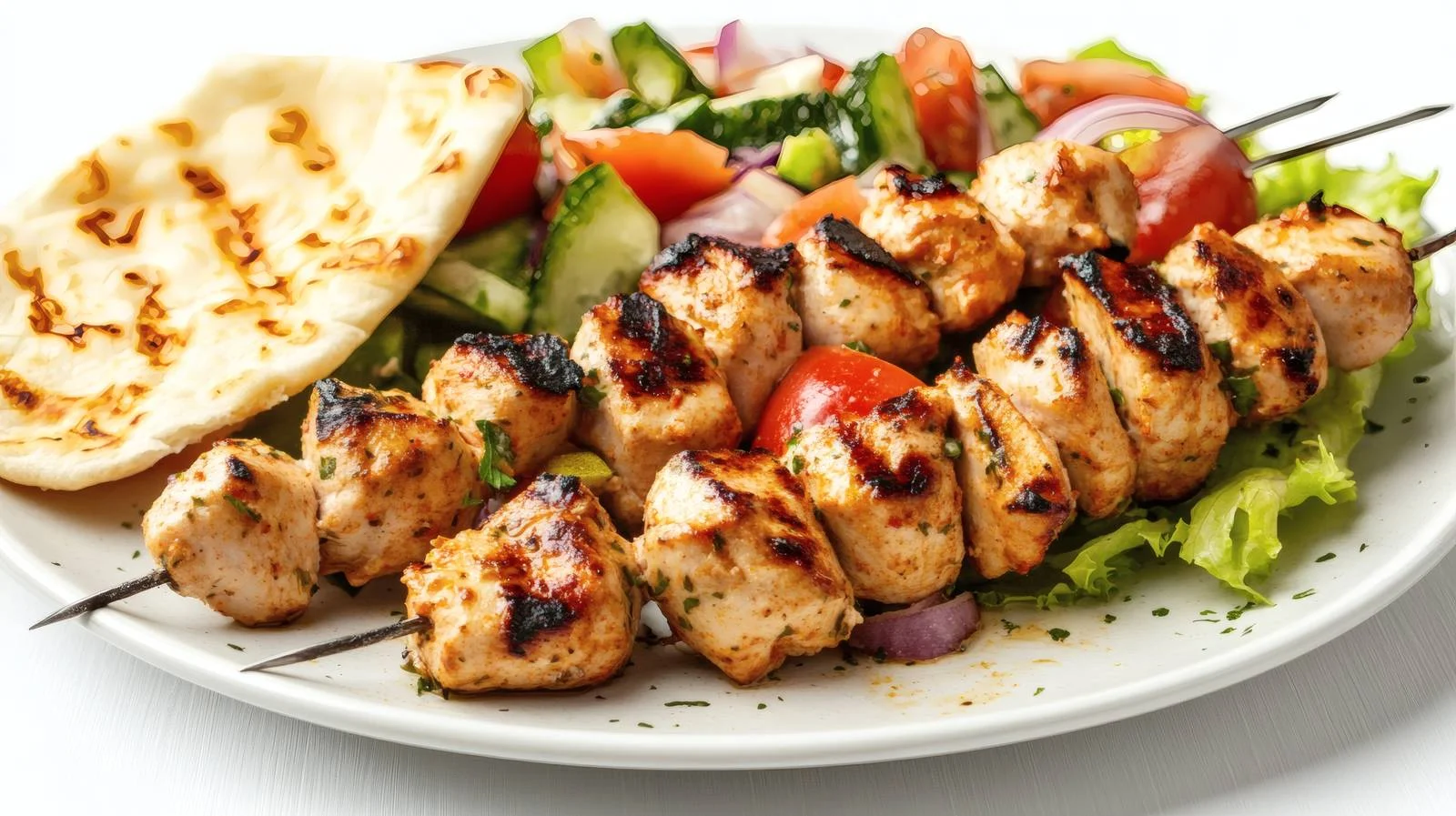 Succulent Chicken Kebabs with Mediterranean Flavors — free download from Dotvec