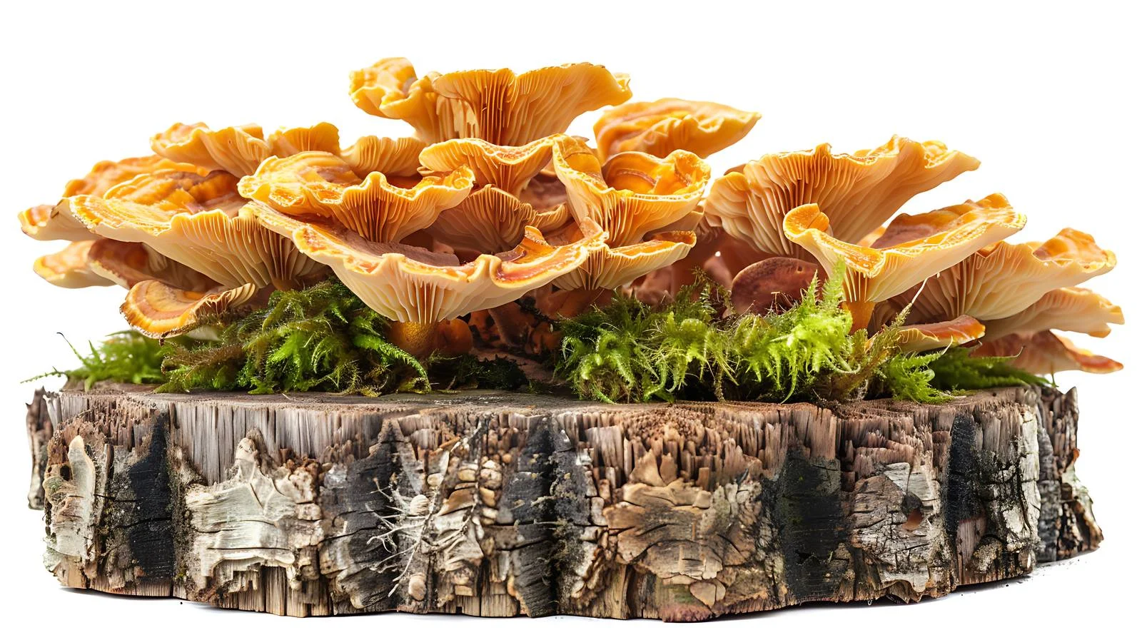 Vibrant Chicken of the Woods Fungi — free download from Dotvec