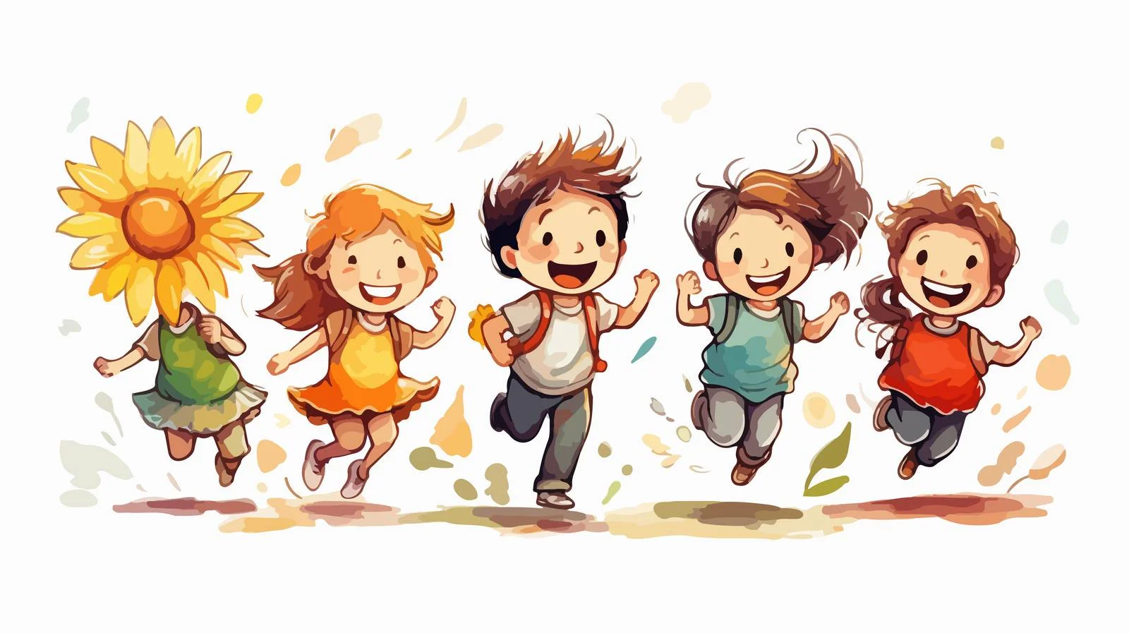 Charming Cartoon Vector Illustration for Children — free download from Dotvec
