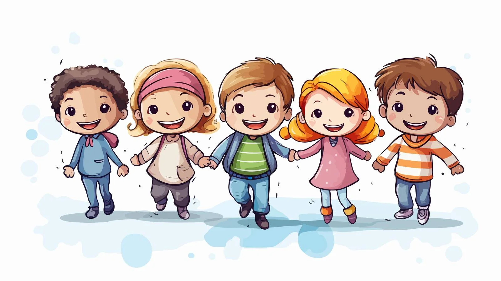 Children's Cartoon Vector Illustration — free download from Dotvec