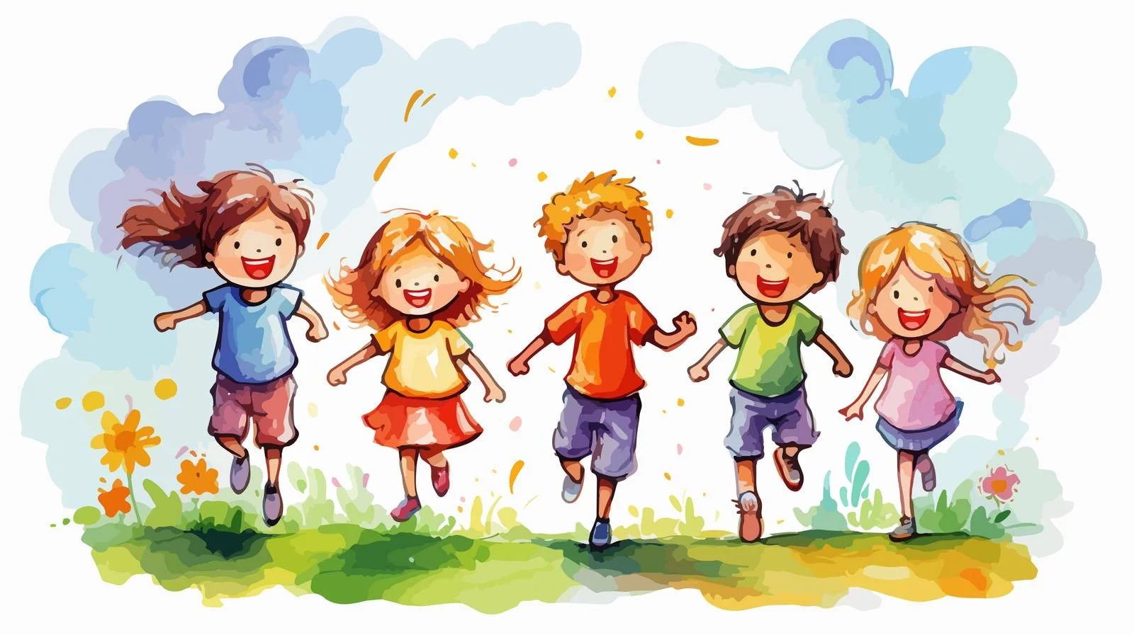 Children's Cartoon Vector Illustration — free download from Dotvec