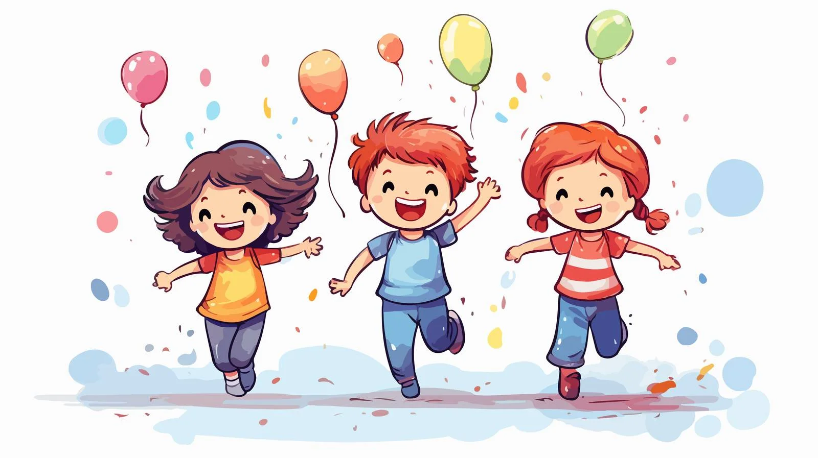 Playful Cartoon Illustration for Children's Drawing — free download from Dotvec
