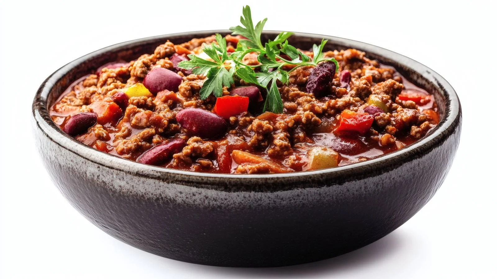 Classic Chili Con Carne on White Background — free download from Dotvec