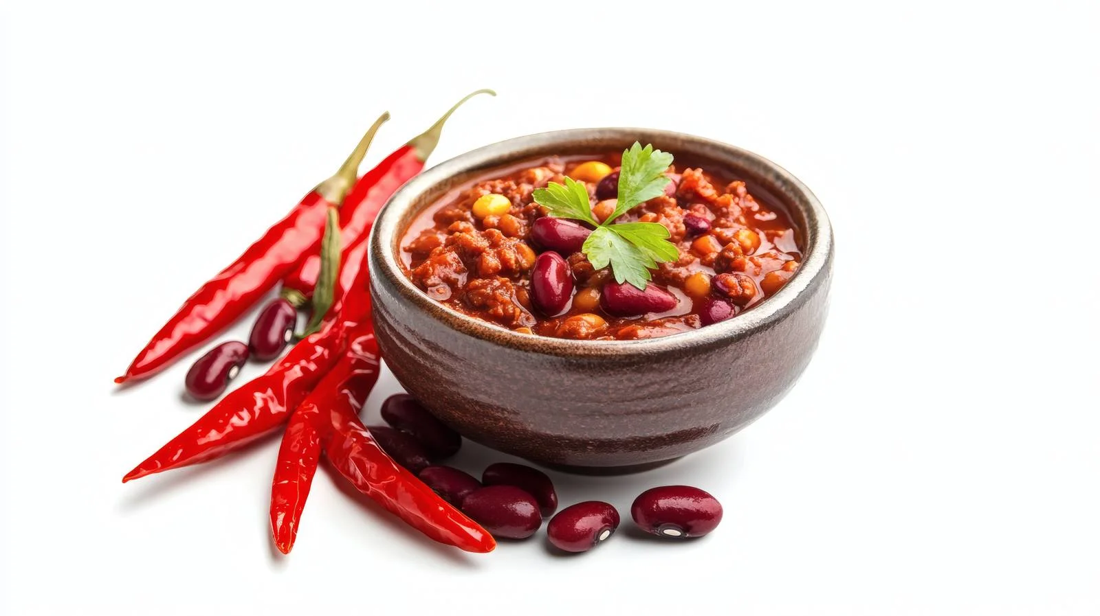 Savory Chili con Carne with Chilean Beans — free download from Dotvec