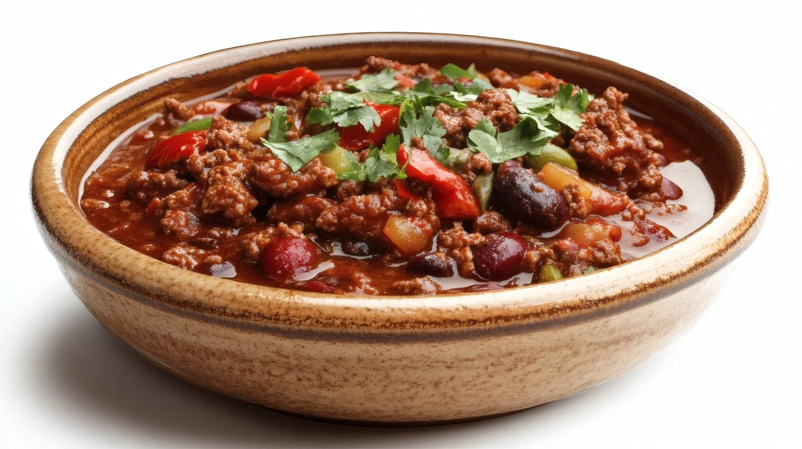 Delicious Chili Con Carne on White Background — free download from Dotvec