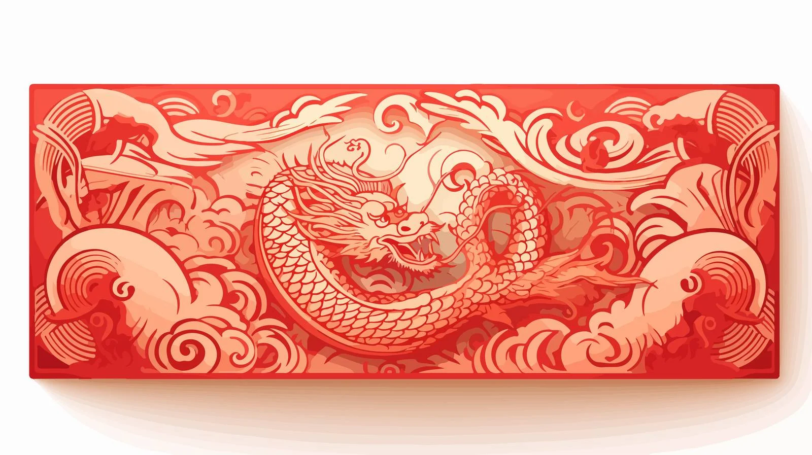 Traditional Chinese Red Envelope Gift — free download from Dotvec